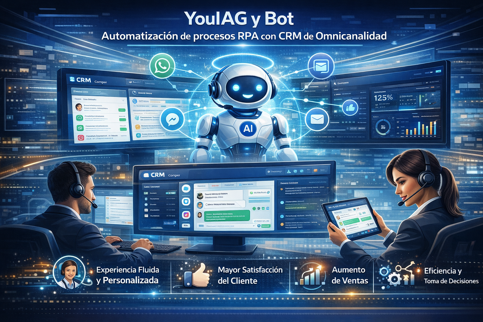 CRM de Omnicalidad y Chatbot