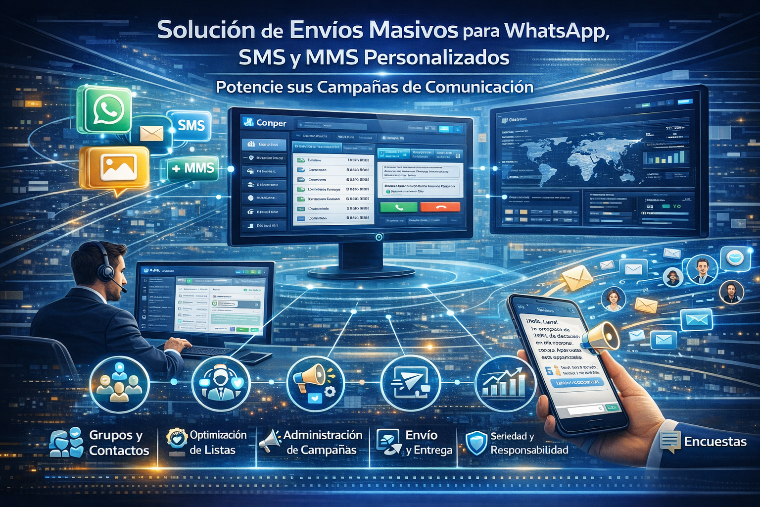 Solución de Envíos Masivos